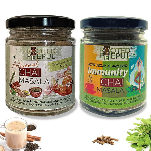 Rooted Peepul Tea Masala Combo